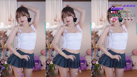 AfreecaTV睡莲加特林热舞直播视频20250821舞蹈剪辑